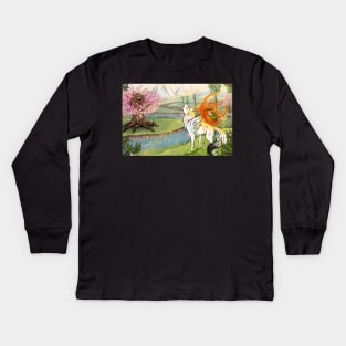 Okami Kids Long Sleeve T-Shirt